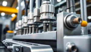 Efficient spannsysteme pneumatisch operating in manufacturing, showcasing precise pneumatic clamping mechanisms for high productivity.